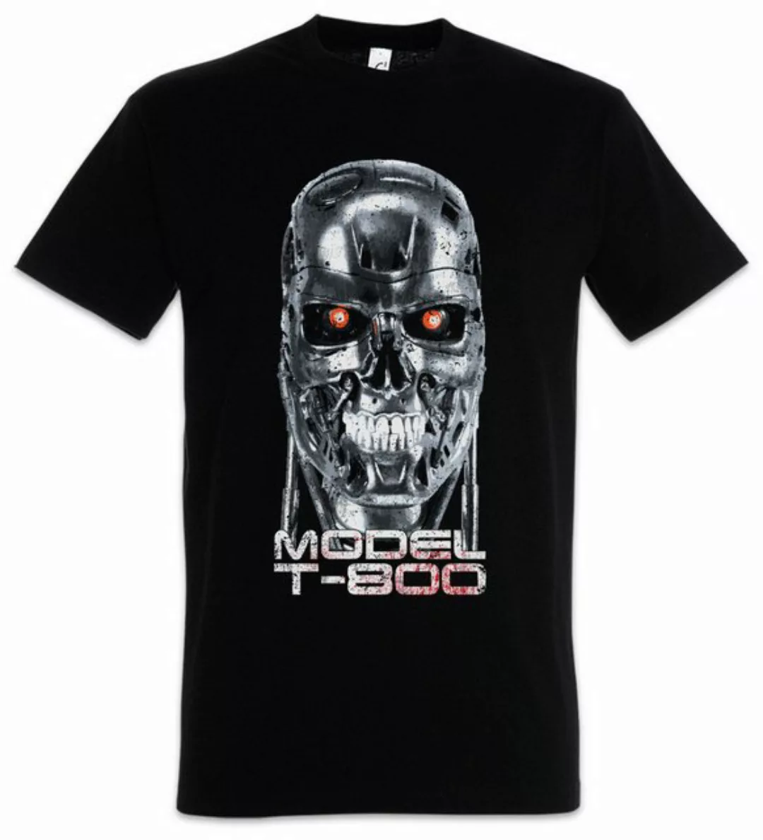 Urban Backwoods Print-Shirt Skullhead Model Herren T-Shirt Cyborg Cyberdine günstig online kaufen