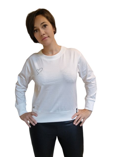 Gio Milano Langarmshirt G29-1116, Gio Milano Langarmshirt mit gerippten Bün günstig online kaufen