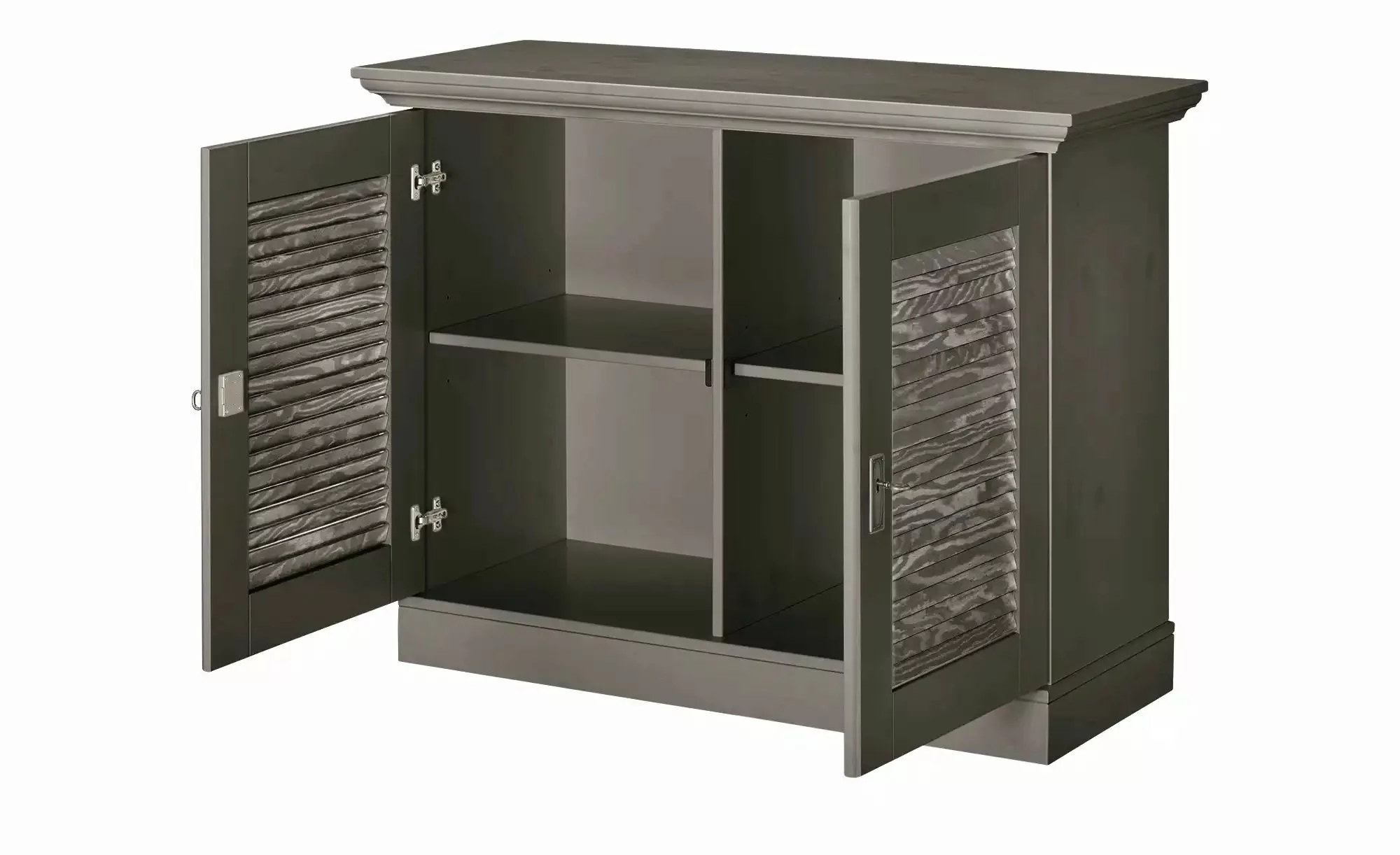 maison bleue Sideboard  Fancy ¦ grau ¦ Maße (cm): B: 118,5 H: 90,1 T: 48.0 günstig online kaufen