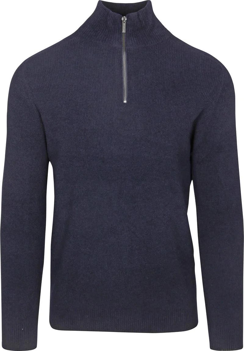 Blue Industry Half Zip Pullover Navy - Größe M günstig online kaufen