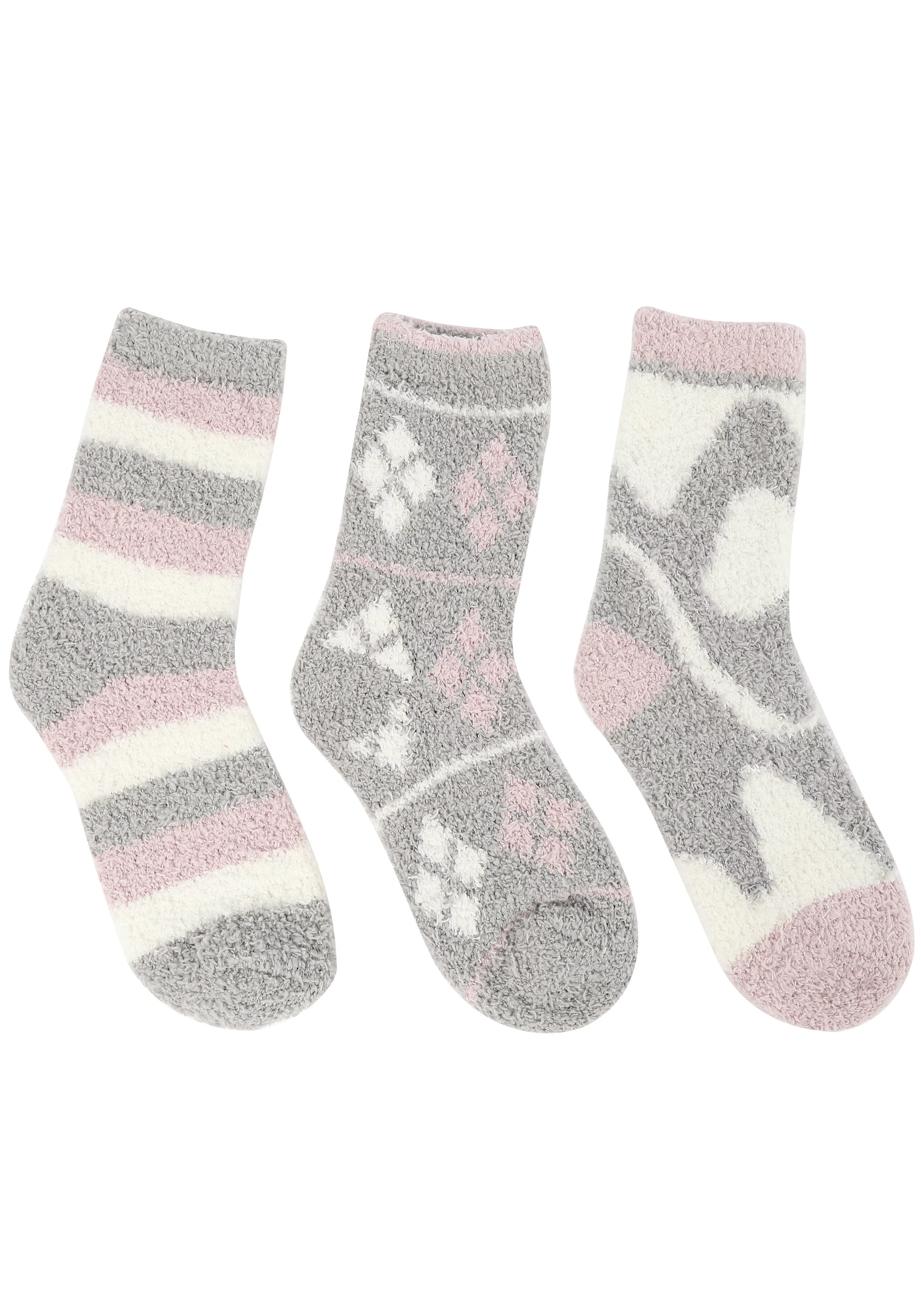 Capelli New York Kuschelsocken, (3er-Pack), mit weichem Frottee-Innenfutter günstig online kaufen