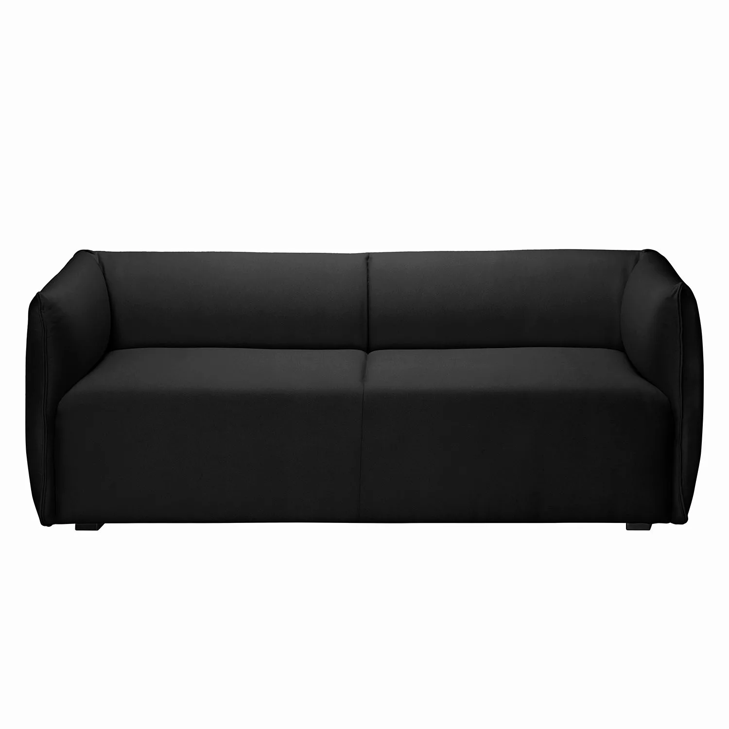 home24 Fredriks Sofa Grady I 3-Sitzer Anthrazit Webstoff 191x70x78 cm (BxHx günstig online kaufen