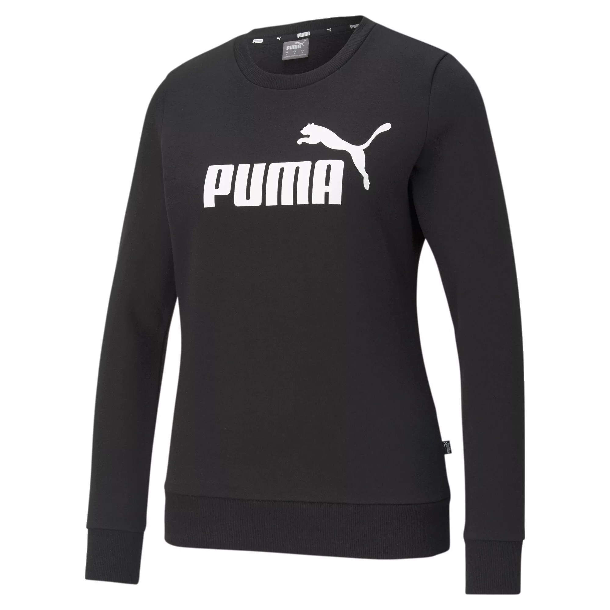 PUMA Langarmshirt ESS LOGO CREW FL günstig online kaufen