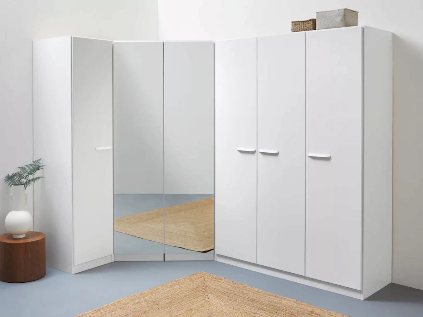 rauch Schrank-Set "Vandor", Schrankset inklusive 3 Wäscheboxen und 1 Stoff- günstig online kaufen