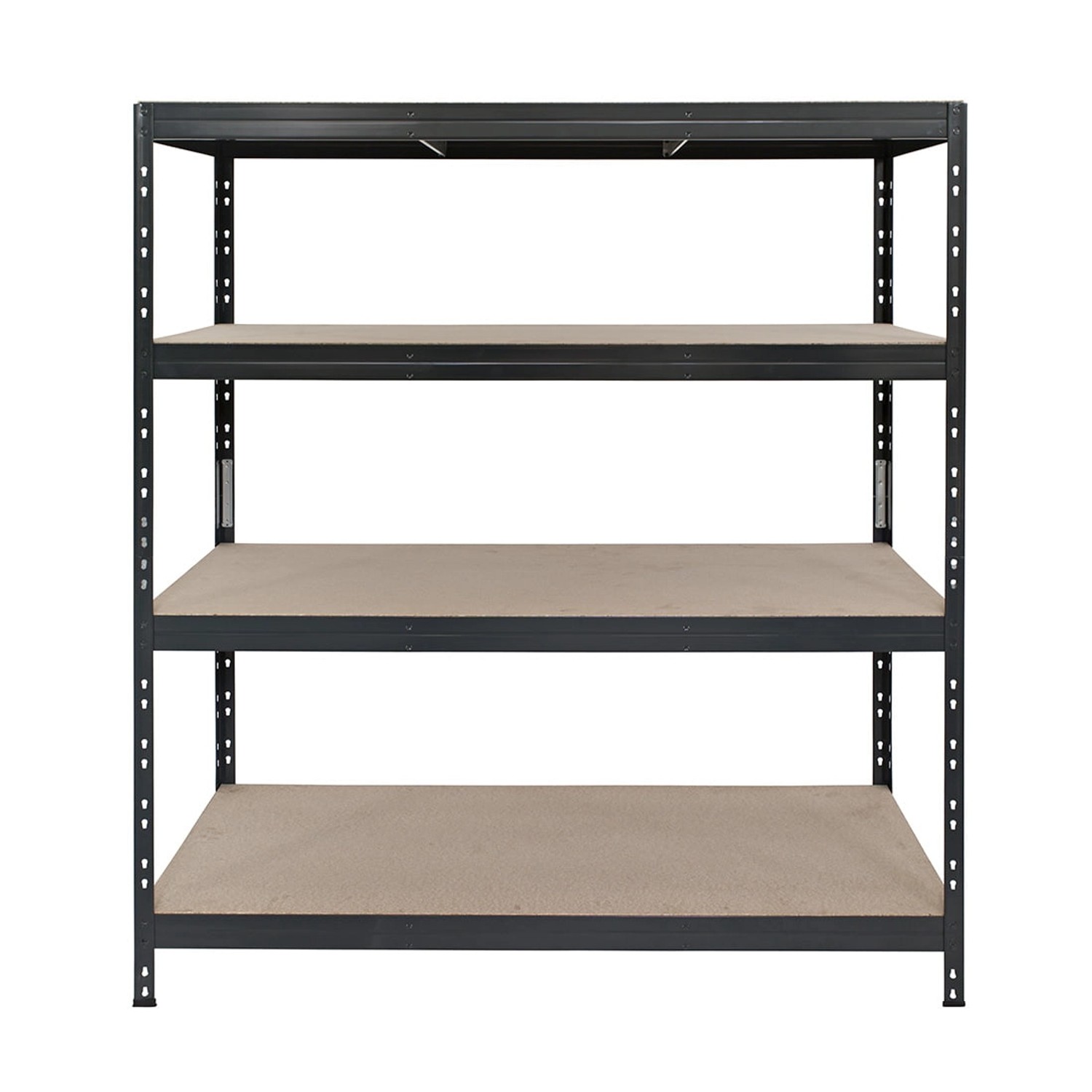 Ar Shelving Rivet Schwerlastregal 180 x 150 x 45 cm 4 Böden Anthrazit FSC® günstig online kaufen