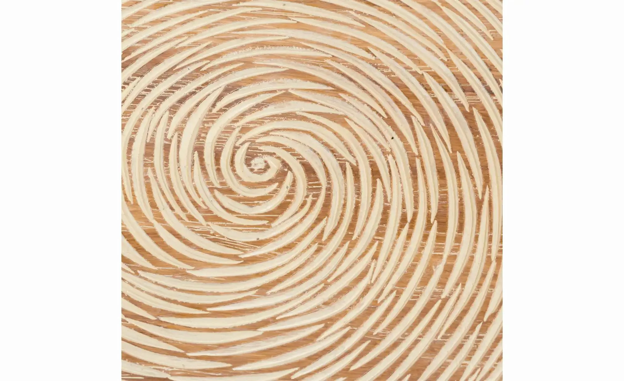 Deko Teller  Circle ¦ braun ¦ Polyresin (Kunstharz) ¦ Maße (cm): B: 41 H: 5 günstig online kaufen