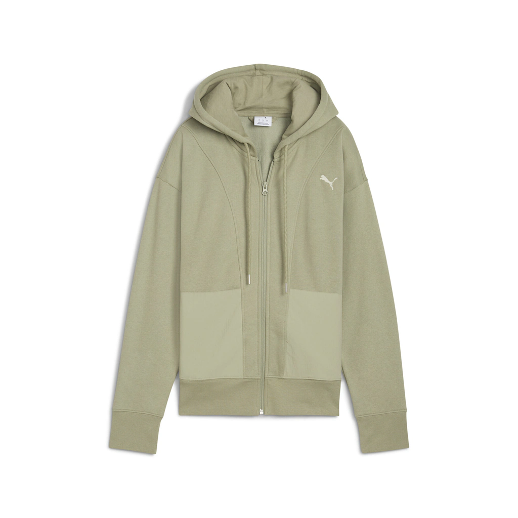 PUMA Sweatjacke "HER Relaxed Kapuzenjacke Damen" günstig online kaufen