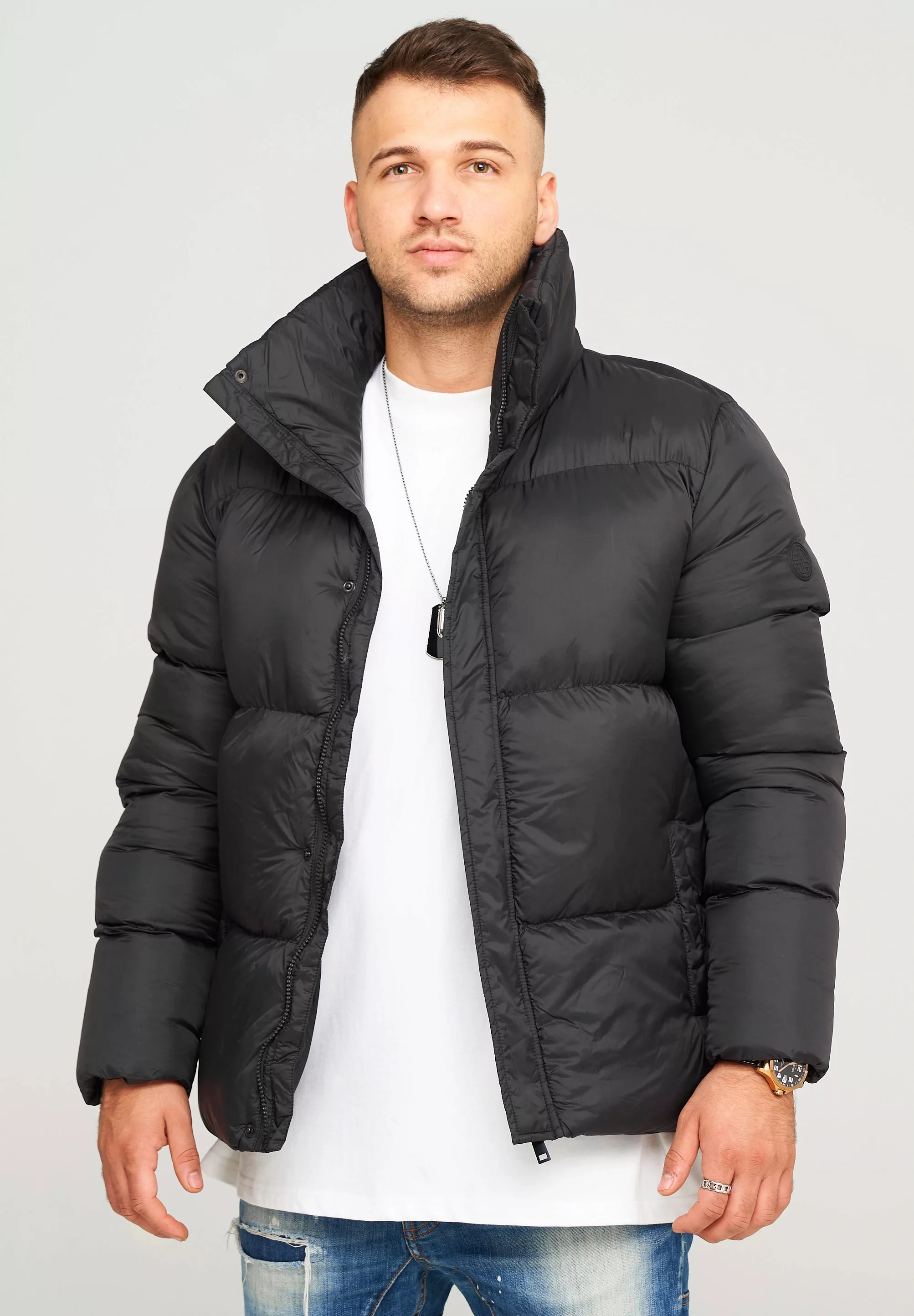 behype Steppjacke "BHJEFFREY PUFFER" günstig online kaufen