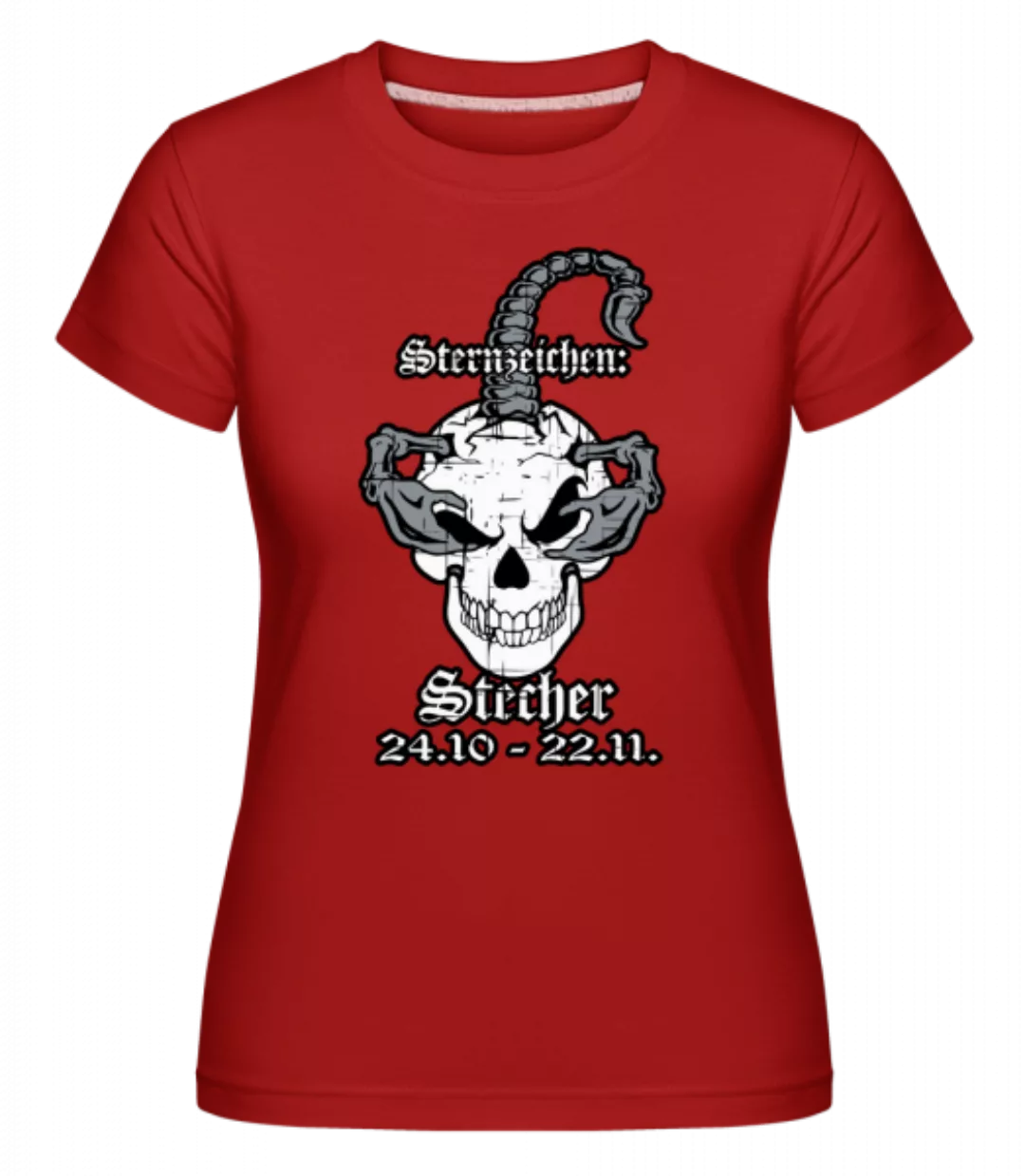 Metal Sternzeichen Stecher · Shirtinator Frauen T-Shirt günstig online kaufen