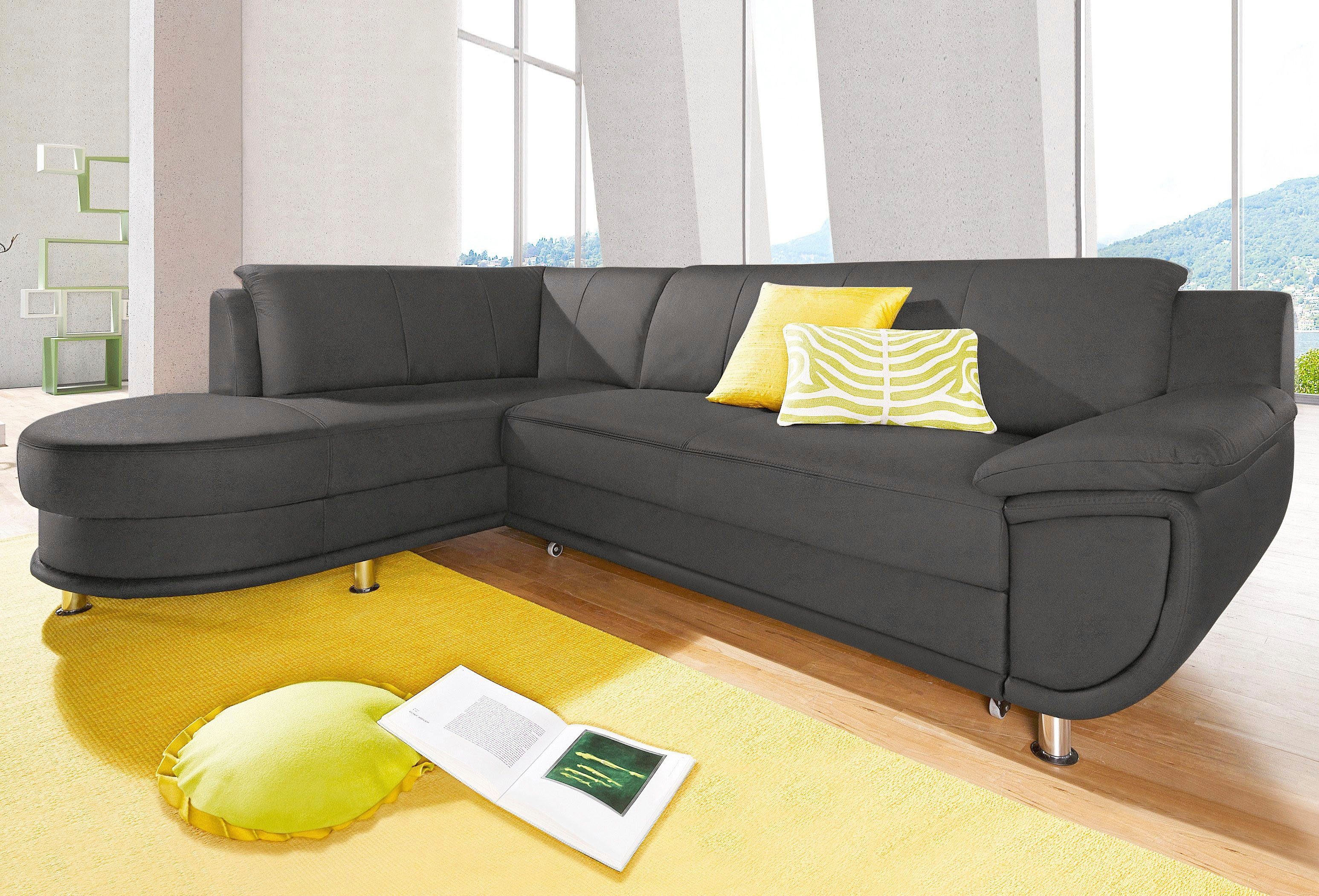 TRENDMANUFAKTUR Ecksofa "Rondo, zeitlos und elegant, bequem, L-Form", wahlw günstig online kaufen