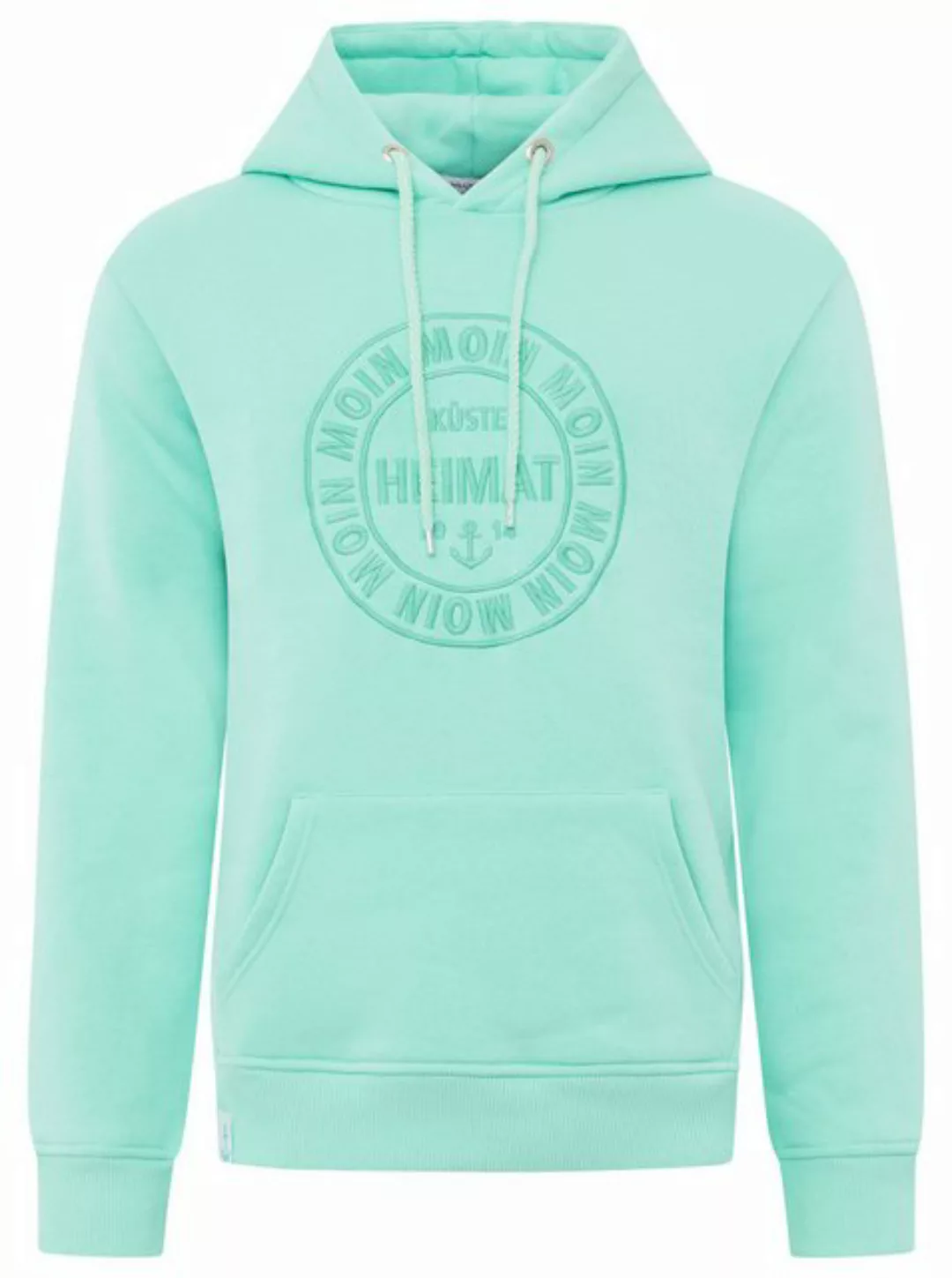 Zwillingsherz Hoodie "Heimat 2014" Herren mit Fronttaschen und Kordel günstig online kaufen