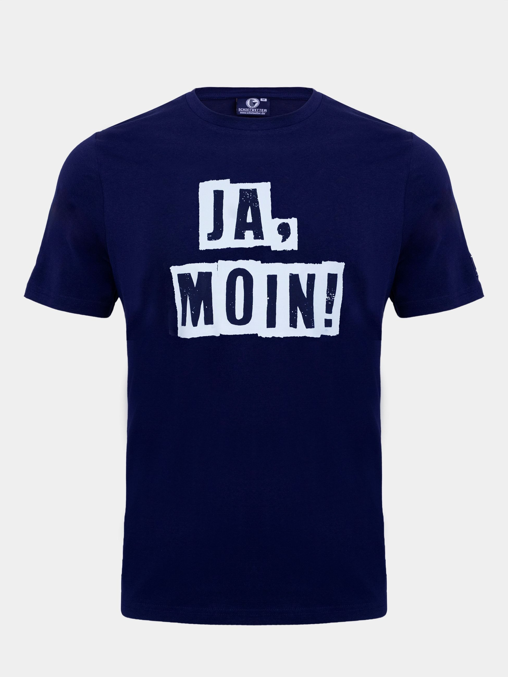 Schietwetter T-Shirt Herren "Ja Moin", 100% günstig online kaufen