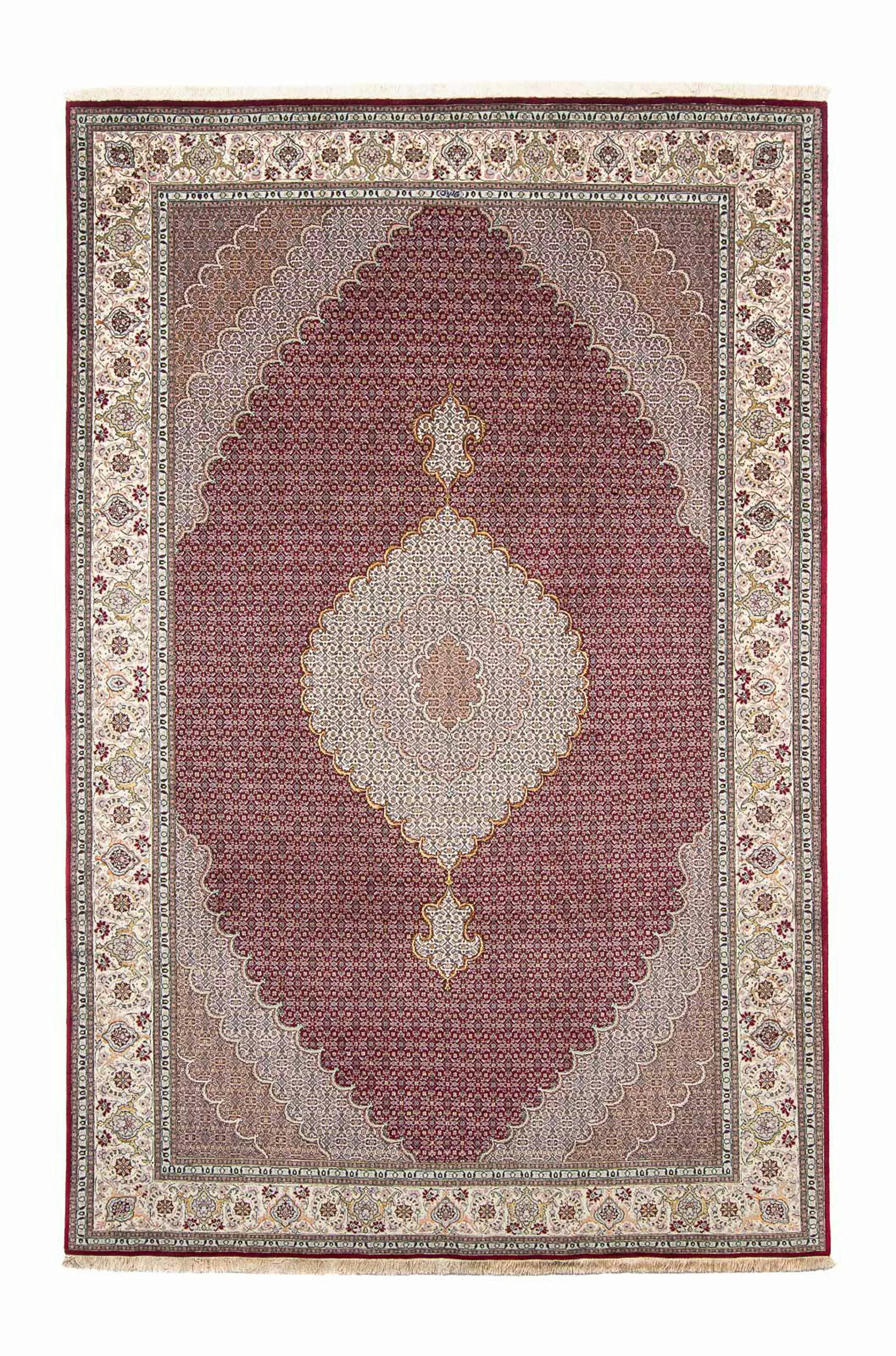 morgenland Orientteppich »Perser - Täbriz - 297 x 203 cm - dunkelrot«, rech günstig online kaufen