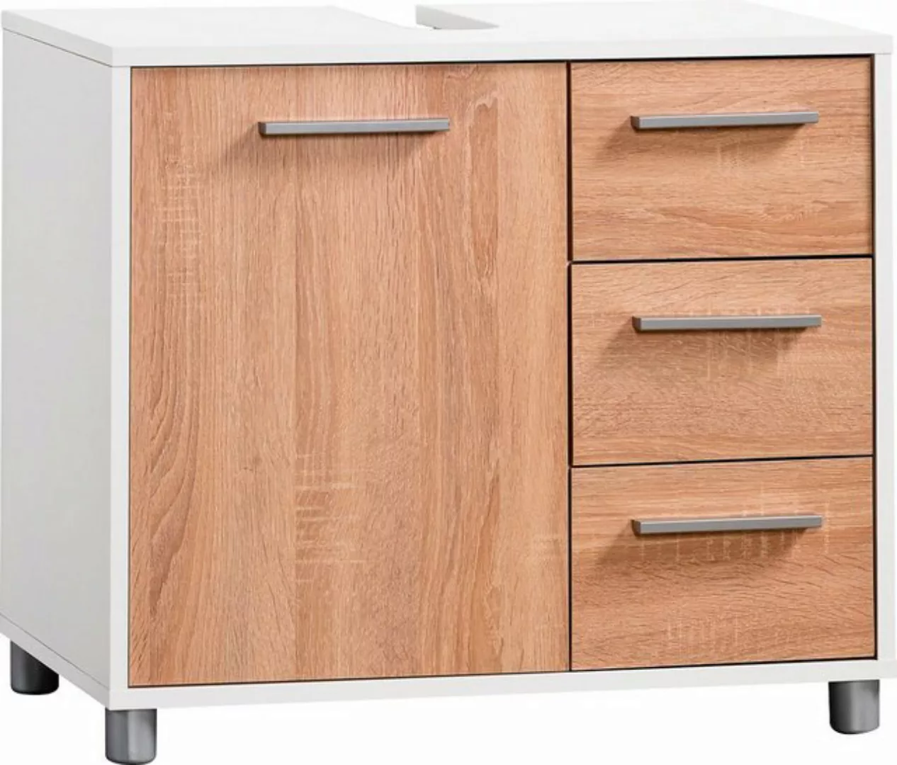 Procontour Waschbeckenunterschrank "Betty", Breite 64 cm, mit Einlegeboden günstig online kaufen