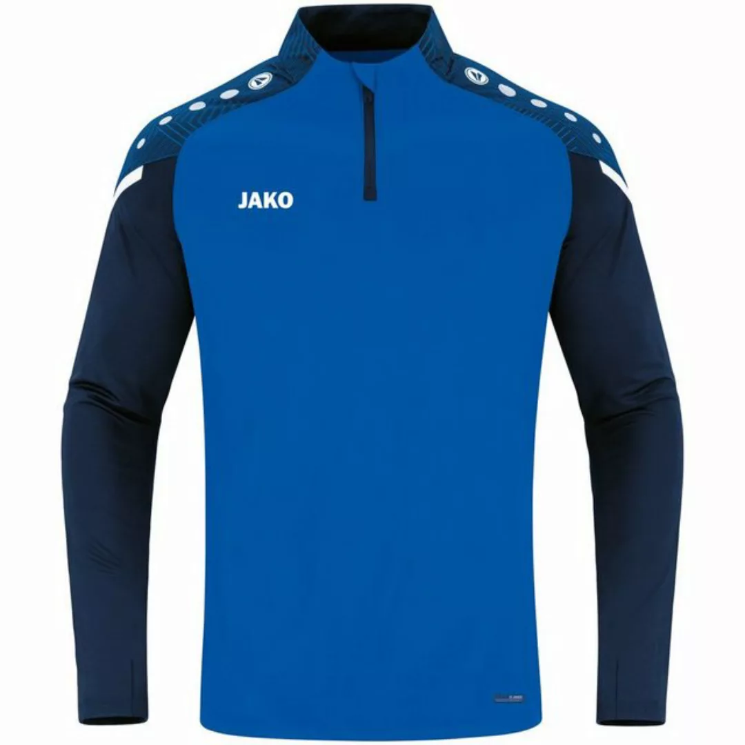 Jako Langarmshirt Ziptop Performance royal/marine günstig online kaufen