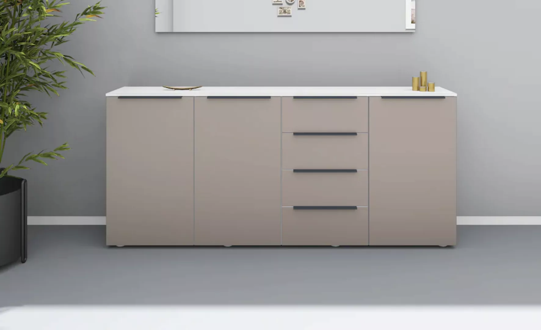 borchardt Möbel Highboard "Tom", Breite 200 cm günstig online kaufen