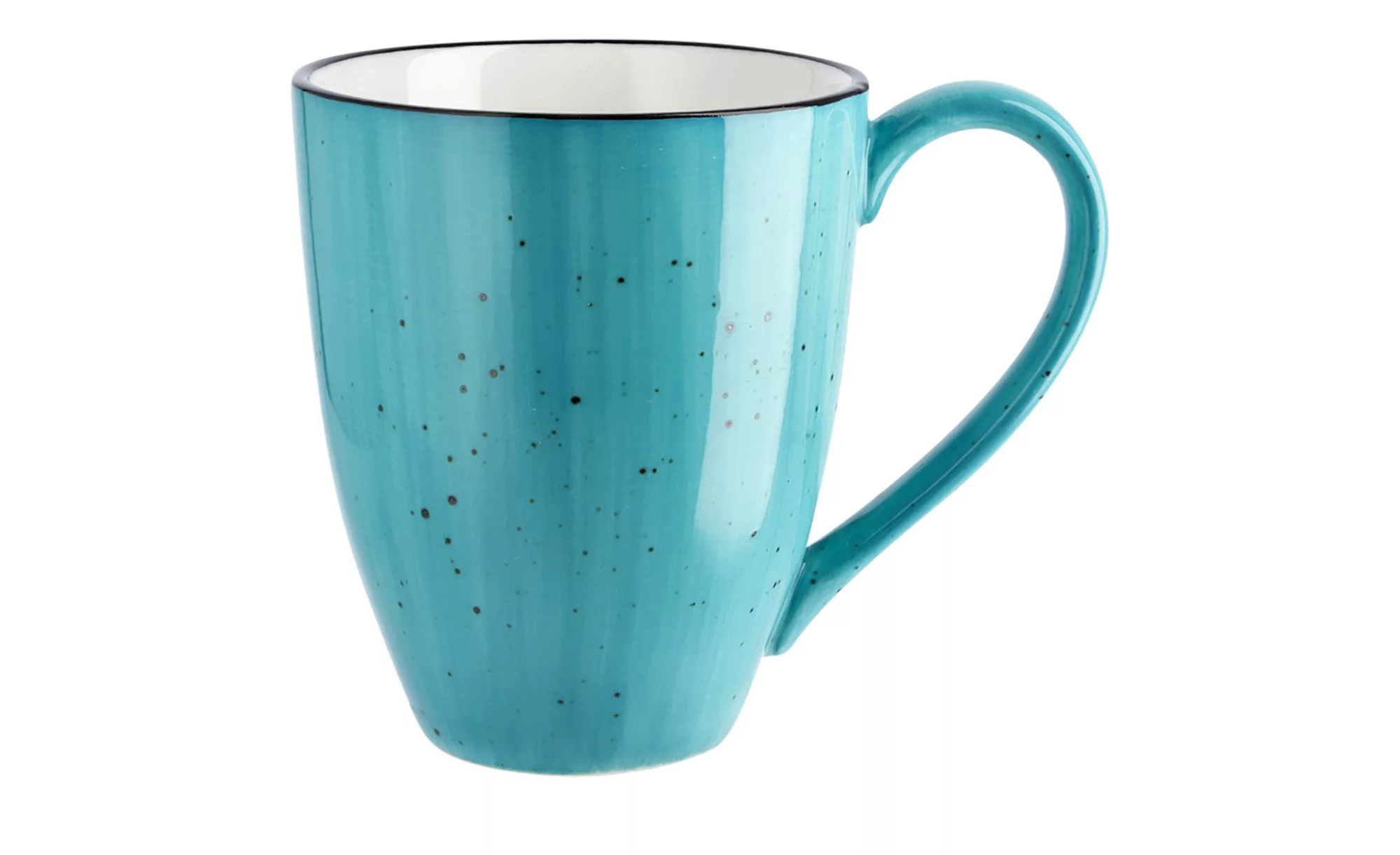 Kaffeebecher  Genua ¦ blau ¦ Maße (cm): H: 10,5  Ø: 9 Geschirr > Becher - H günstig online kaufen