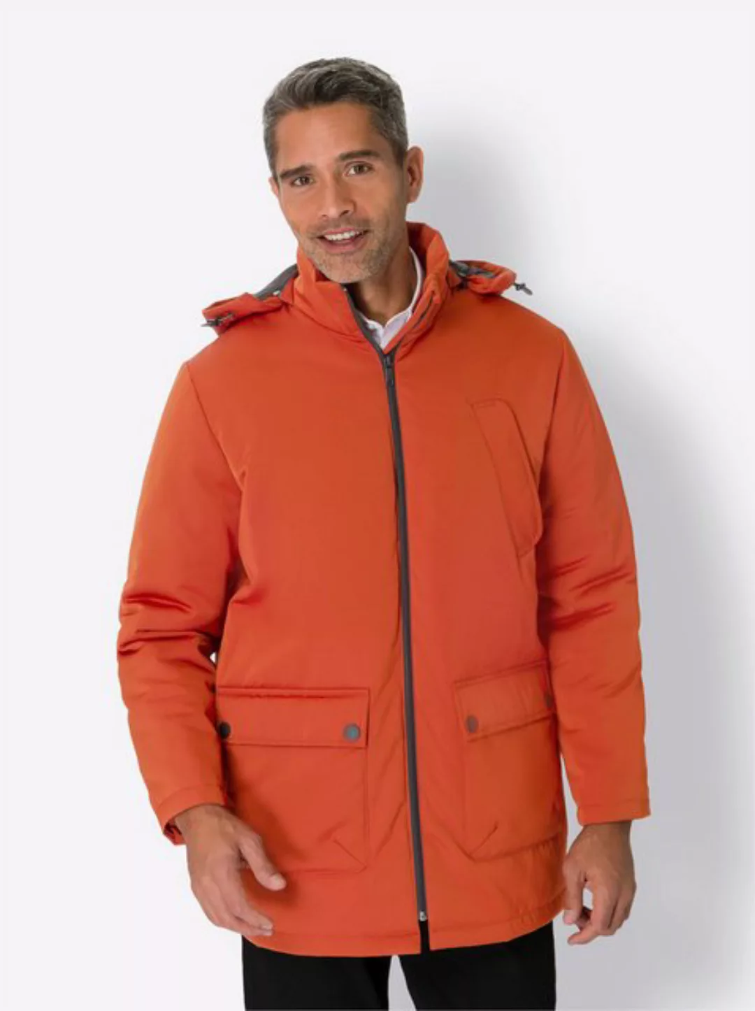 Classic Outdoorjacke, mit Kapuze günstig online kaufen