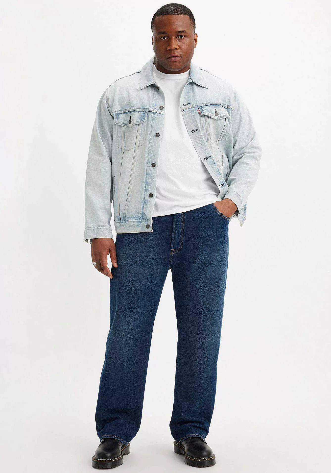 Levis Plus Straight-Jeans "501 LEVISORIGINAL B&T" günstig online kaufen