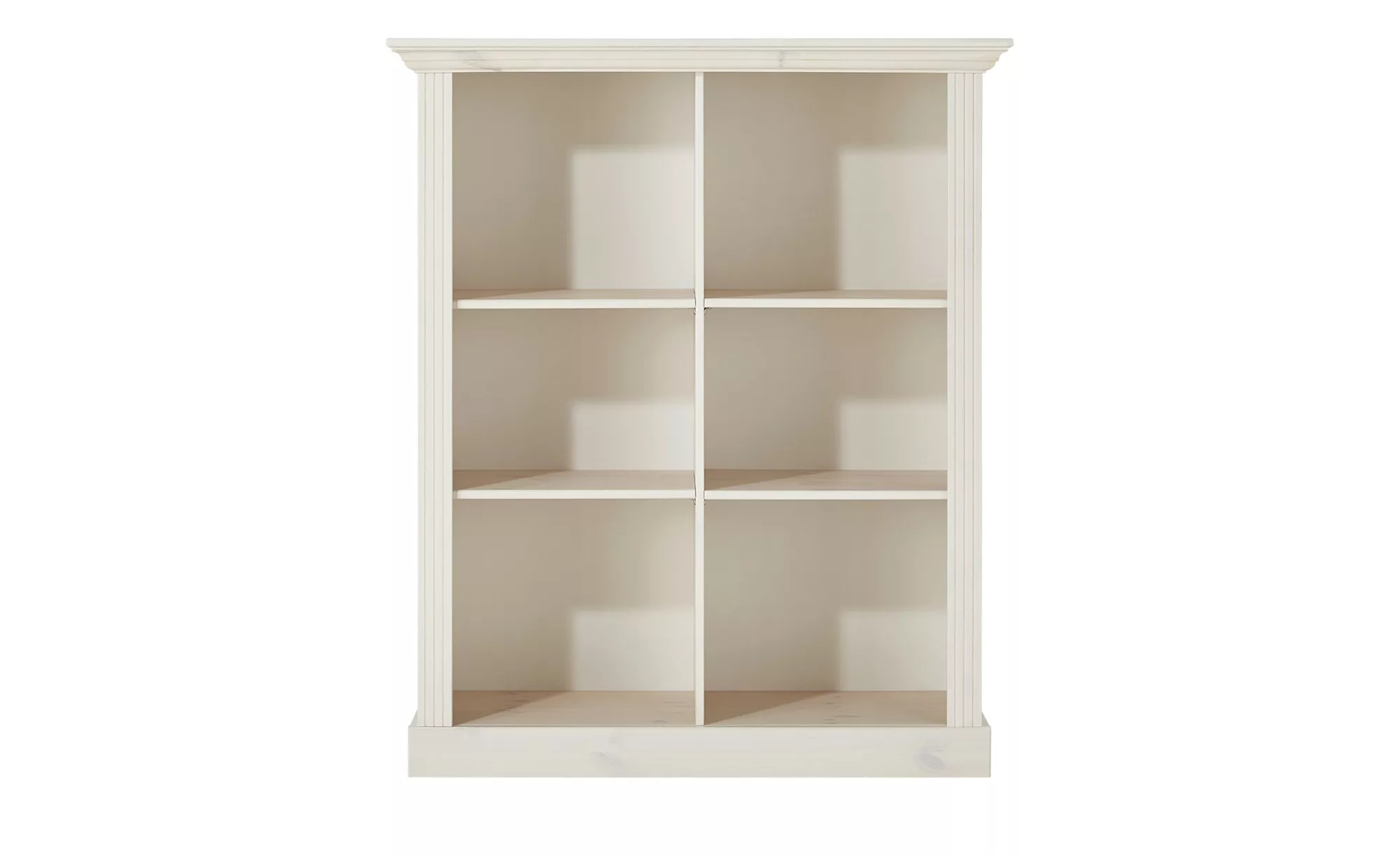 Regal - weiß - 104 cm - 131,4 cm - 46,5 cm - Regale > Bücherregale - Möbel günstig online kaufen