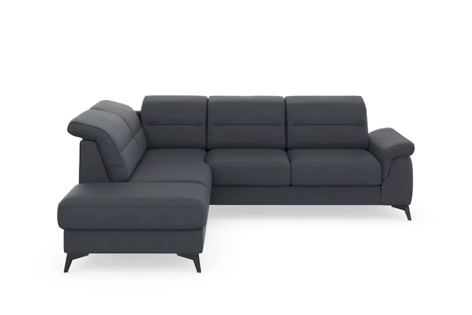 sit&more Ecksofa "Sinatra L-Form", mit Ottomane, optional mit Kopfteilverst günstig online kaufen