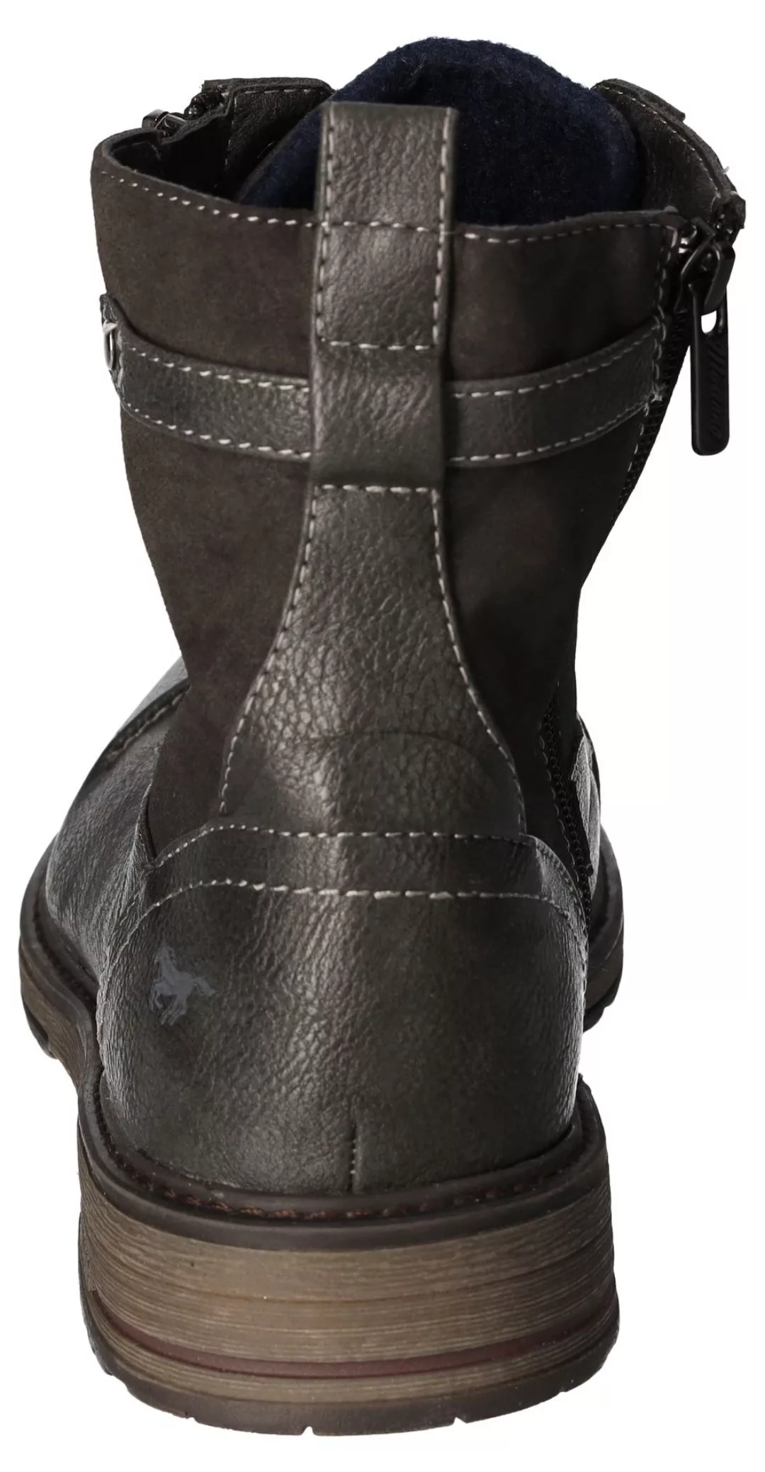 Mustang Shoes Schnürboots, Herbstschuh, Schnürstiefel mit praktischer Anzie günstig online kaufen