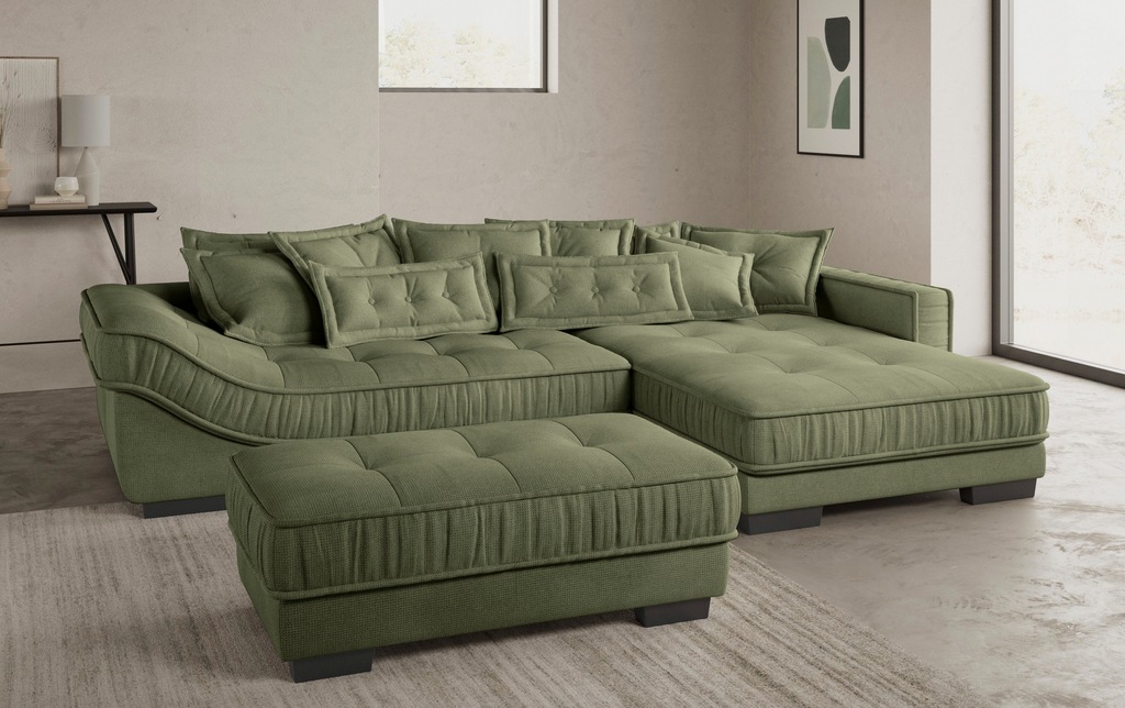 INOSIGN Ecksofa "Diwan II DuraFlex", DuraFlex-Kaltschaumpolsterung, bis 140 günstig online kaufen