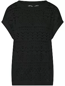 Rundhals-Pullover Peter Hahn schwarz günstig online kaufen