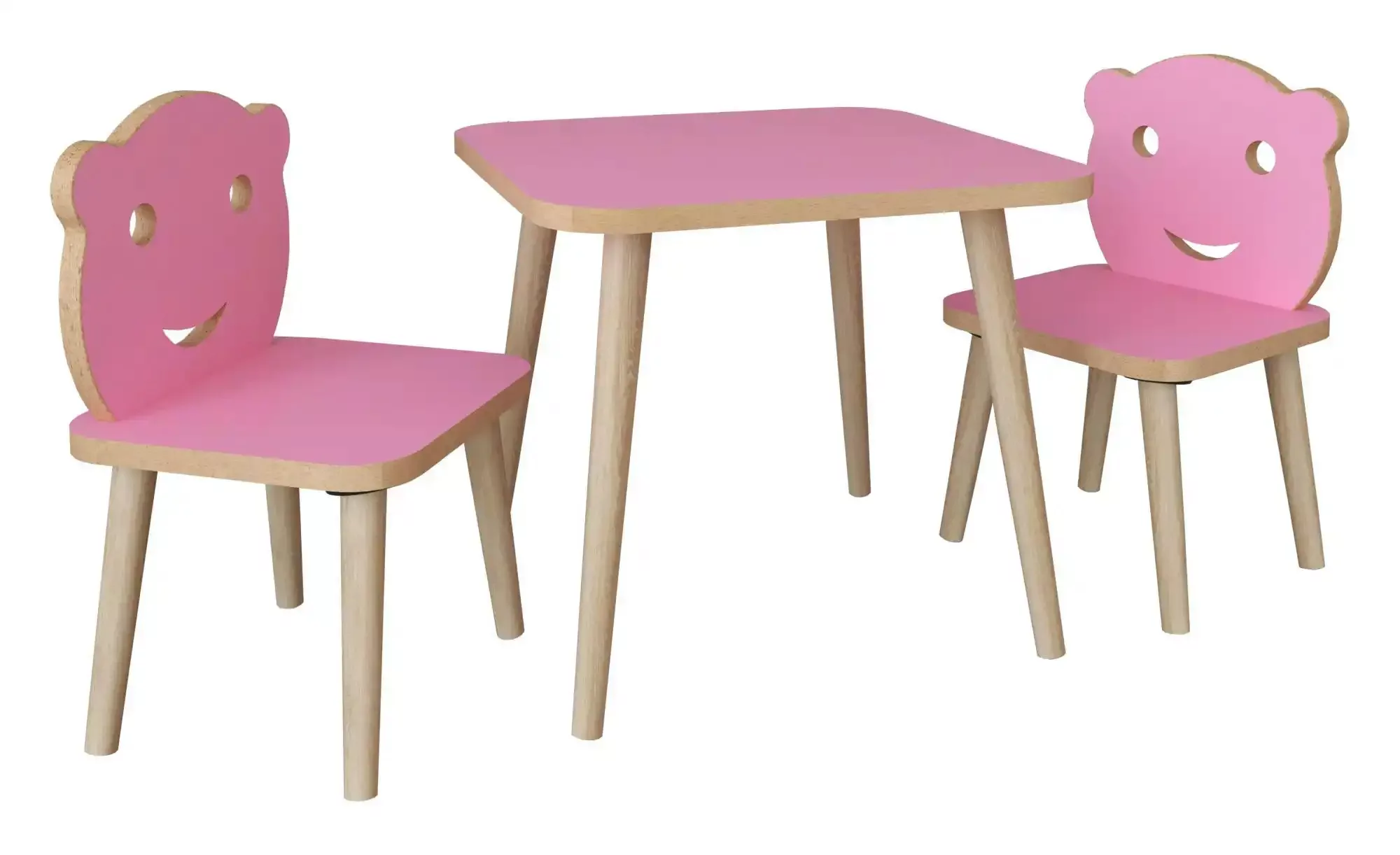 Kindersitzgruppe Set ¦ rosa/pink ¦ Maße (cm): B: 110 H: 52 Kindermöbel > Ki günstig online kaufen