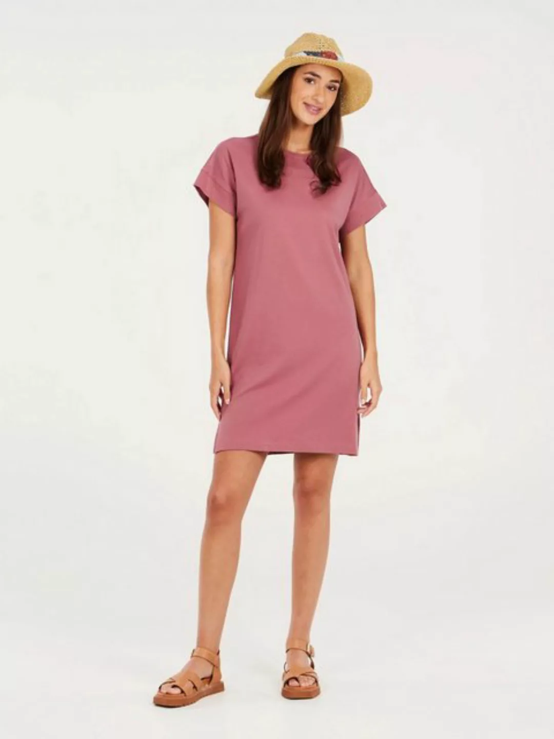 Protest Sommerkleid Protest T-Shirt Kleid PRTISE Deko Pink M günstig online kaufen