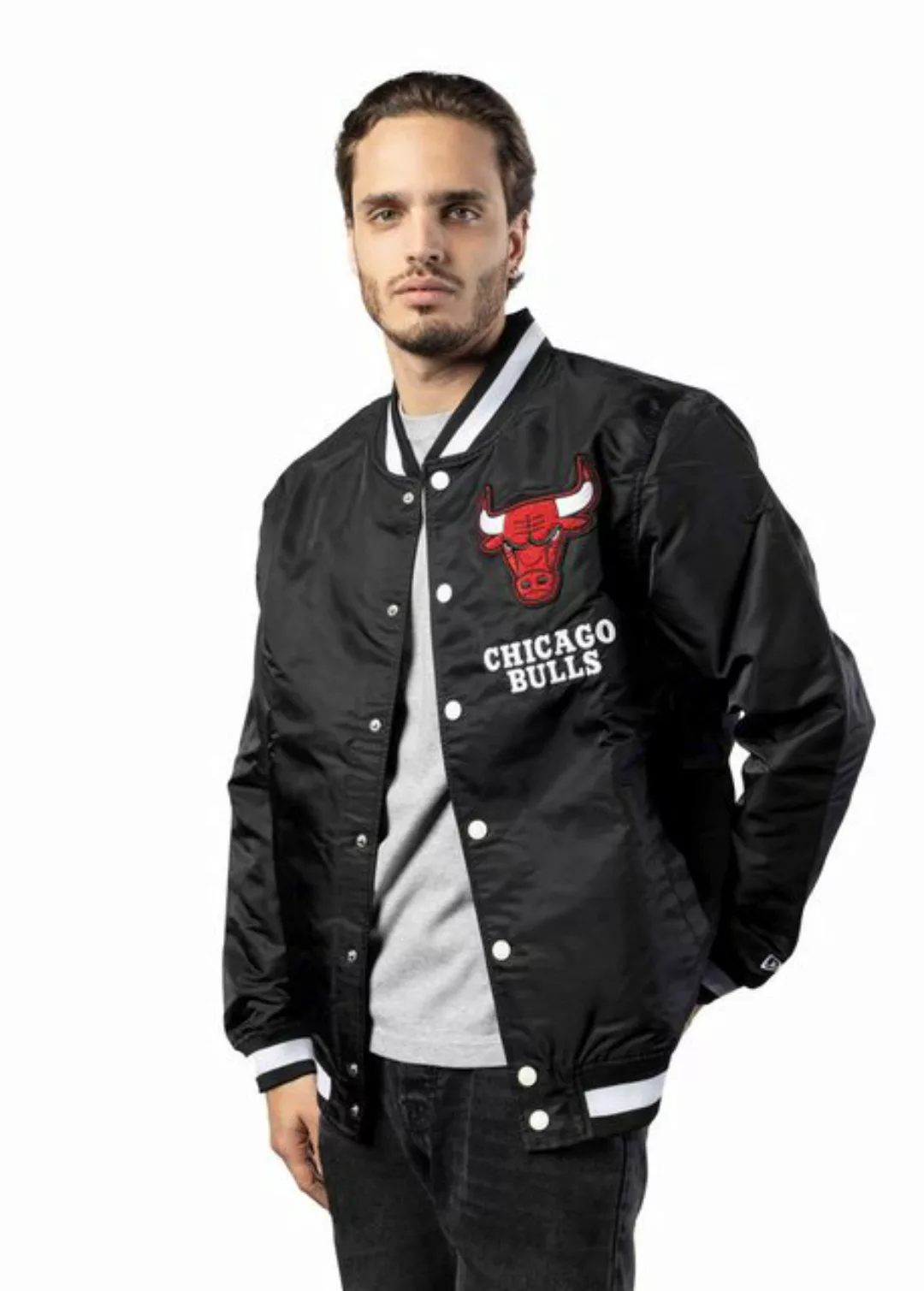 New Era Collegejacke NBA Chicago Bulls Logoselect günstig online kaufen