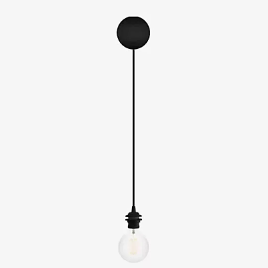 Umage Cannonball Pendelleuchte 1-flammig, schwarz mit Globelampe günstig online kaufen