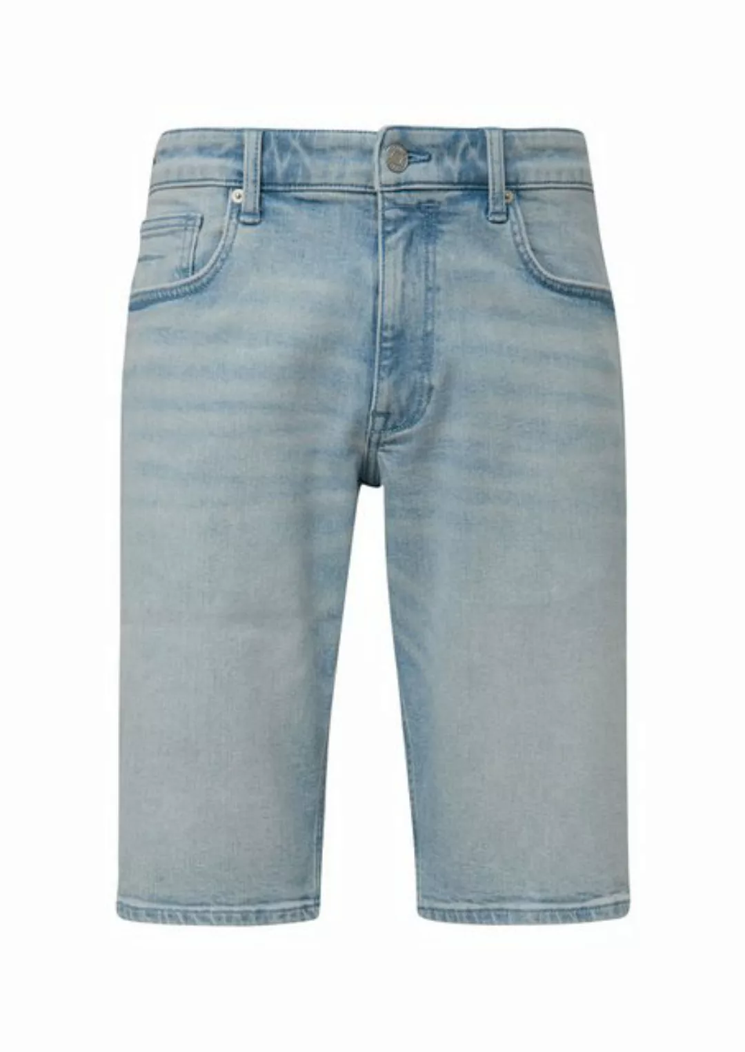 s.Oliver Stoffhose Jeans-Shorts / Straight Leg / High Rise günstig online kaufen