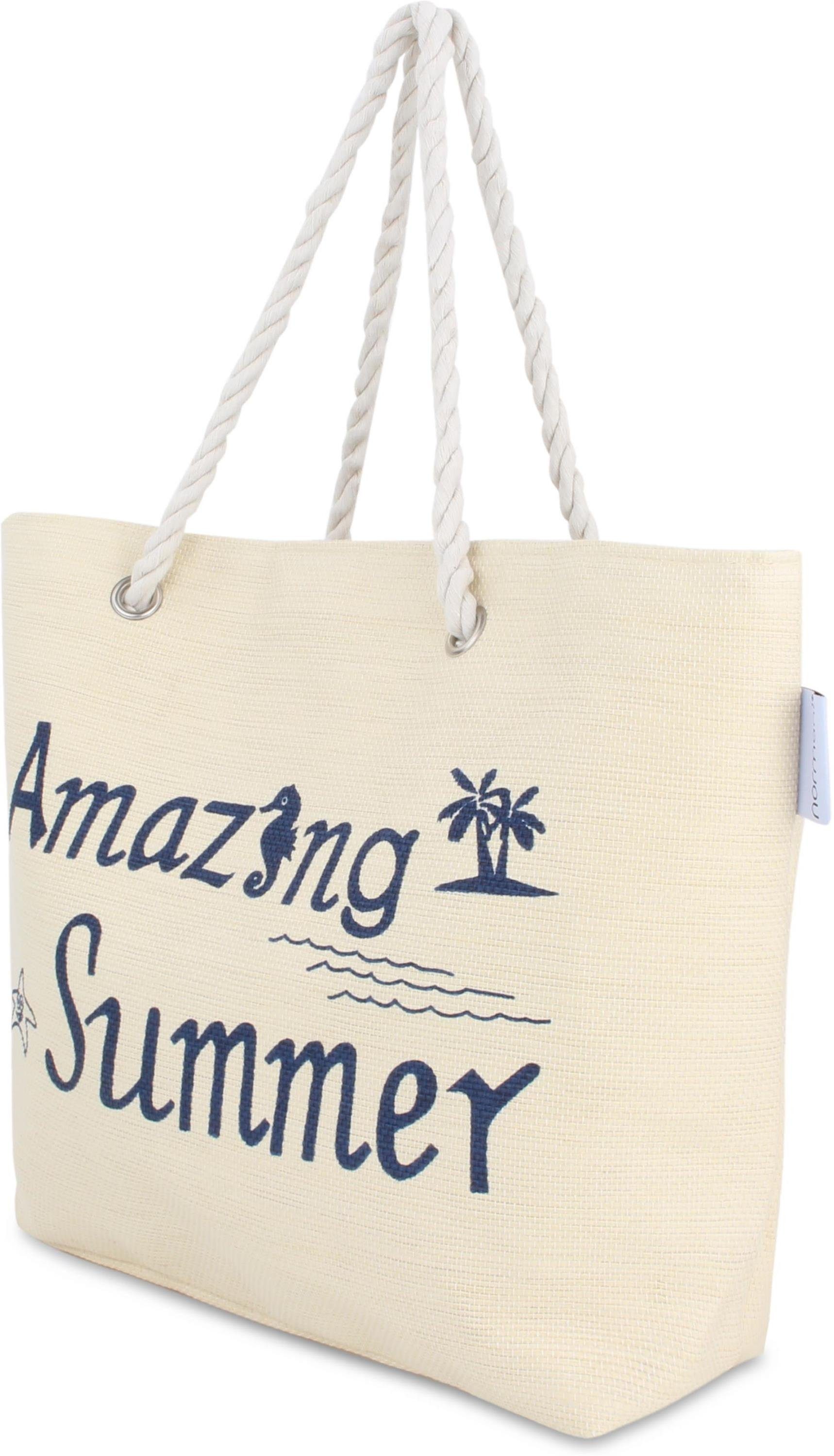normani Strandtasche Bequeme Sommer-Umhängetasche, Strandtasche, Schulterta günstig online kaufen