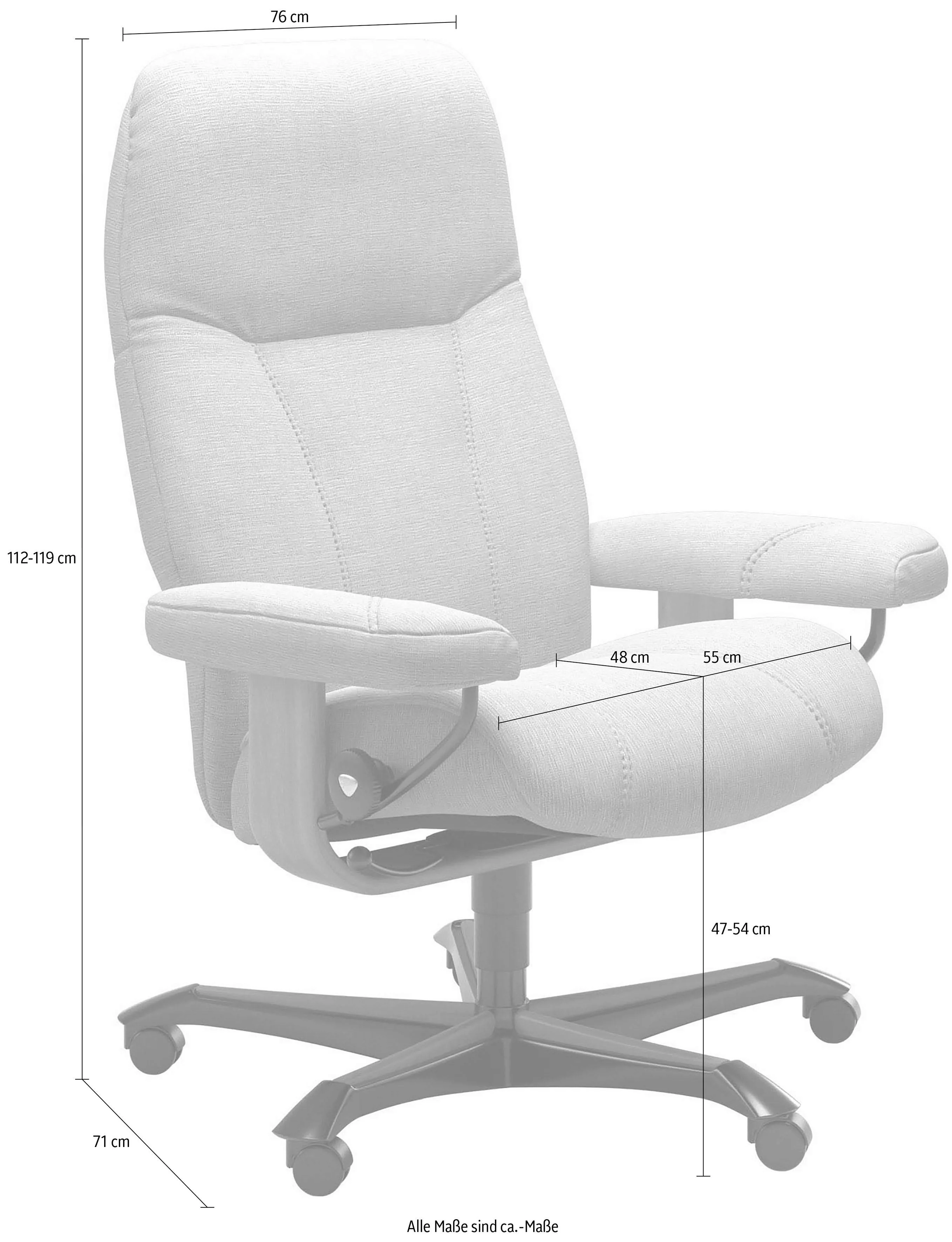 Stressless® Relaxsessel »Consul«, mit Home Office Base, Größe M, Gestell Br günstig online kaufen