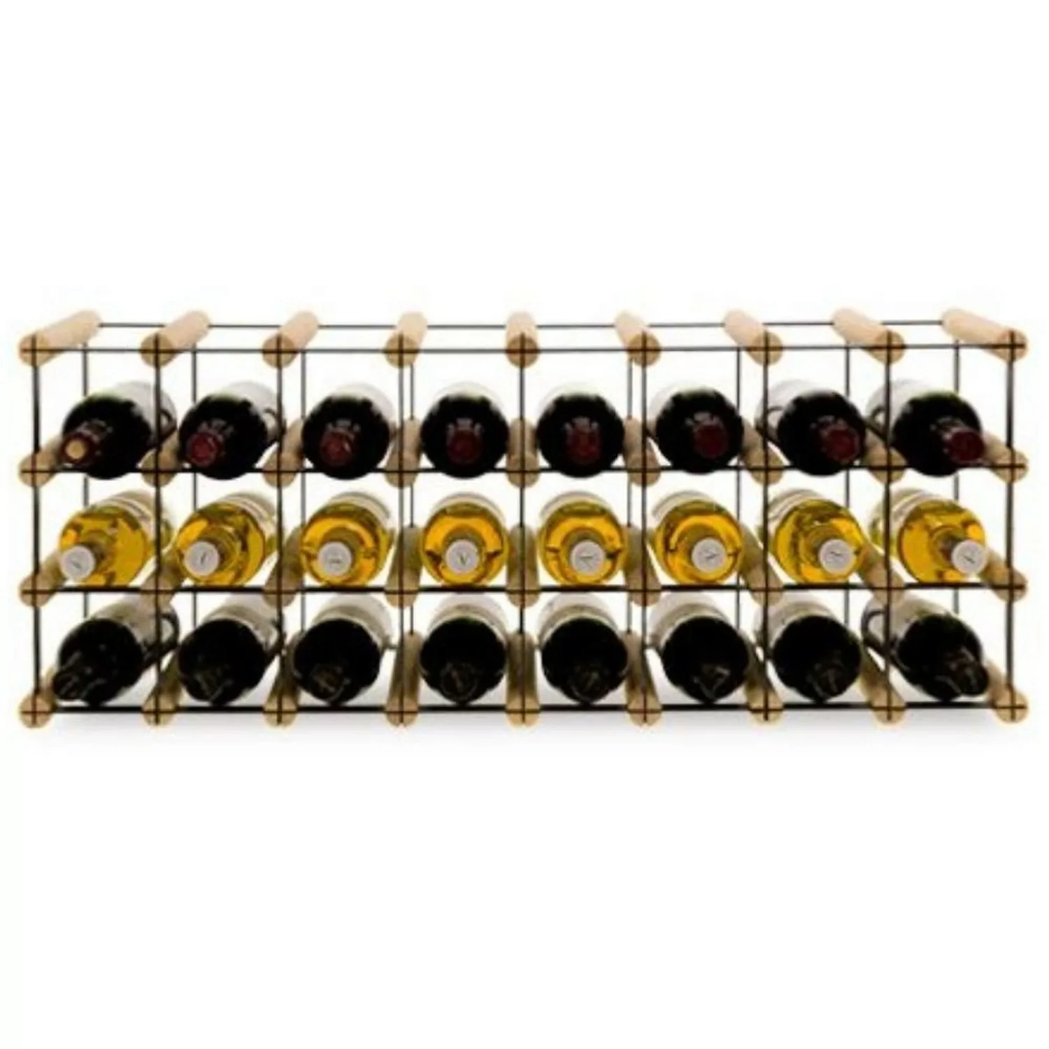 PROREGAL Modulares Weinregal Vinotega Mod Metal HxBxT 32,5 x 82,5 x 24,5 cm günstig online kaufen