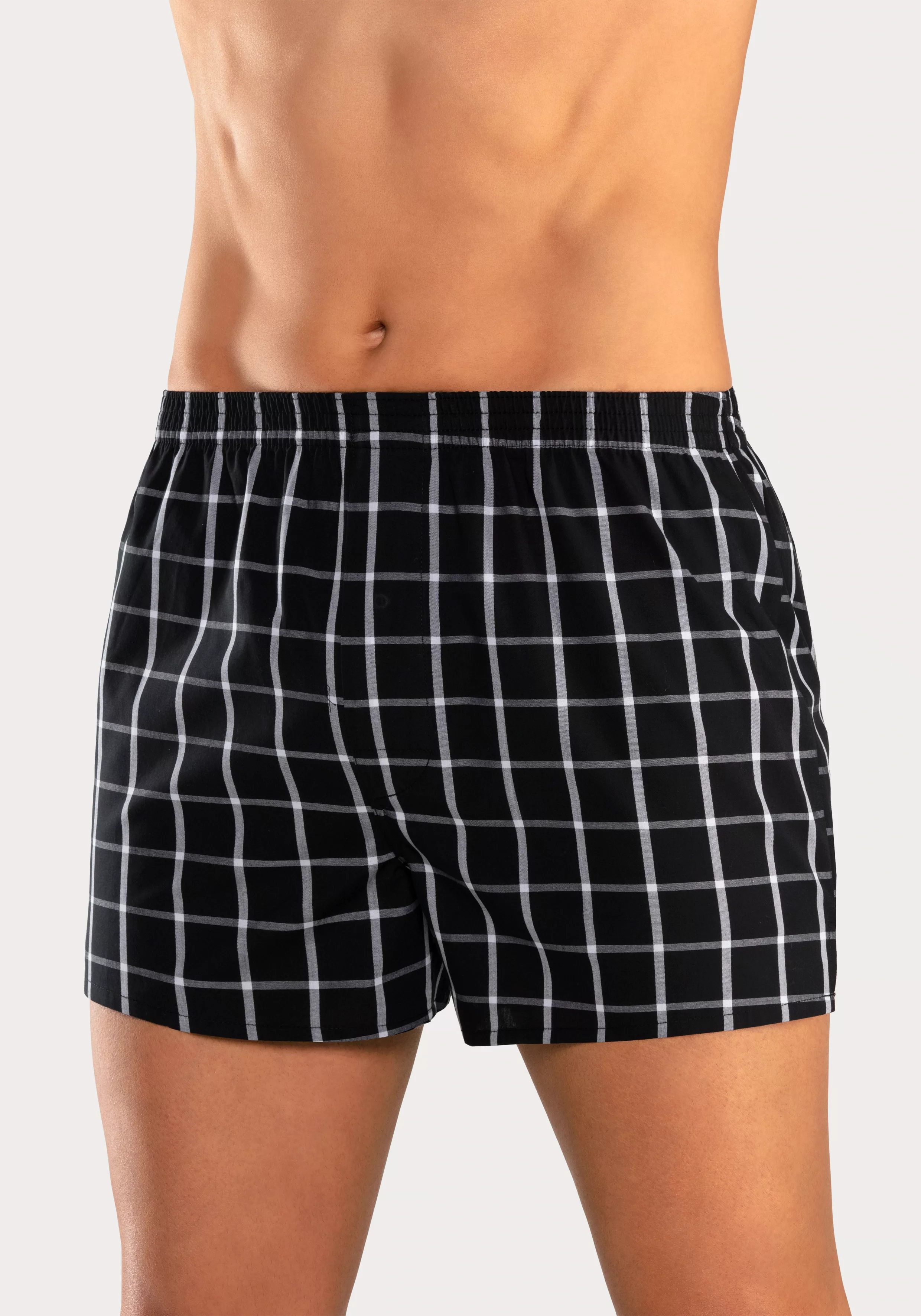 AUTHENTIC LE JOGGER Webboxer, (Packung, 4 St.) günstig online kaufen