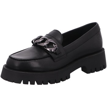 Post Xchange  Damenschuhe Slipper black leather Fiola 01 2220 ass günstig online kaufen