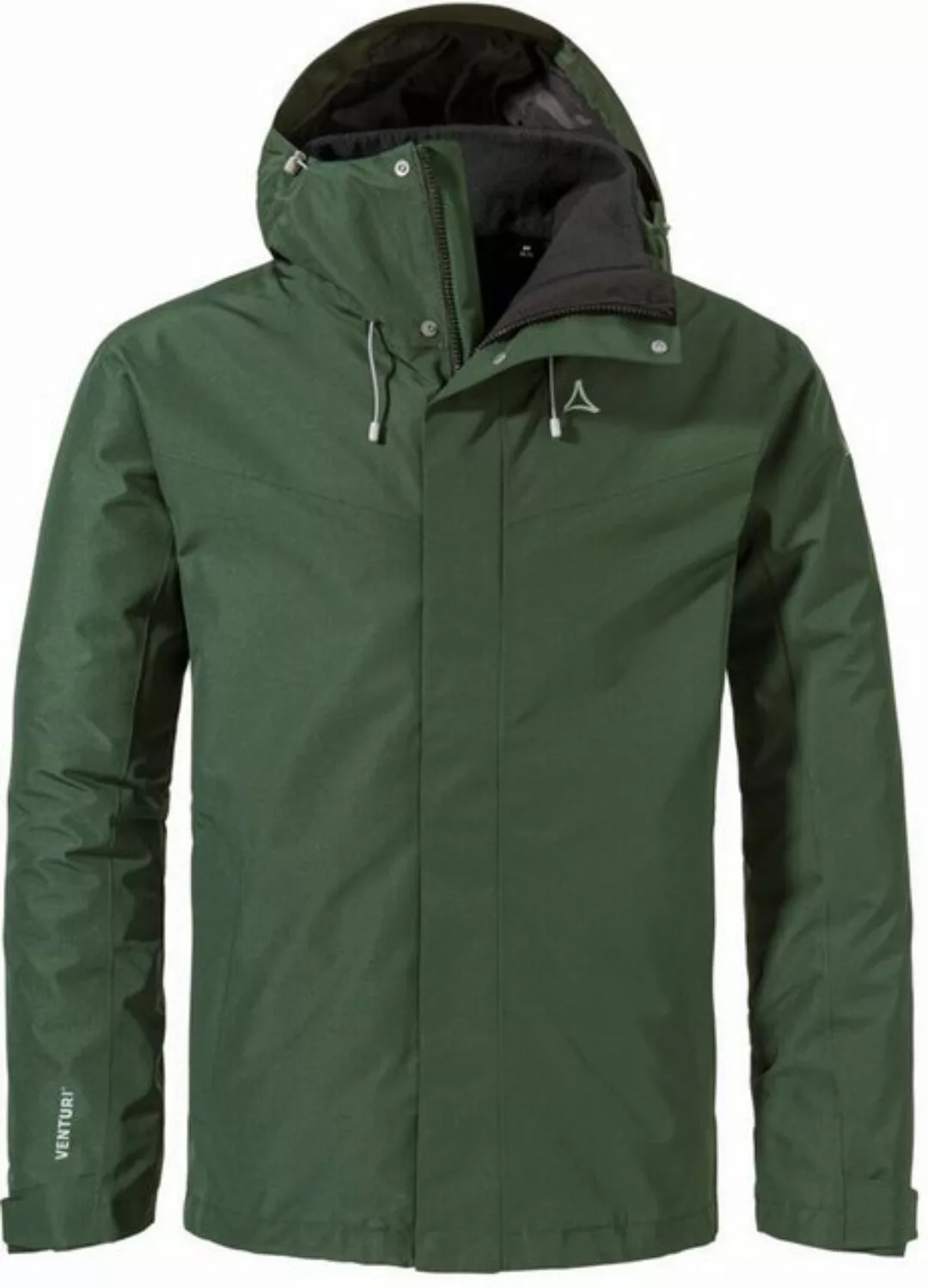 Schöffel Anorak 3in1 Jacket Style Okere MNS DARK JADE günstig online kaufen