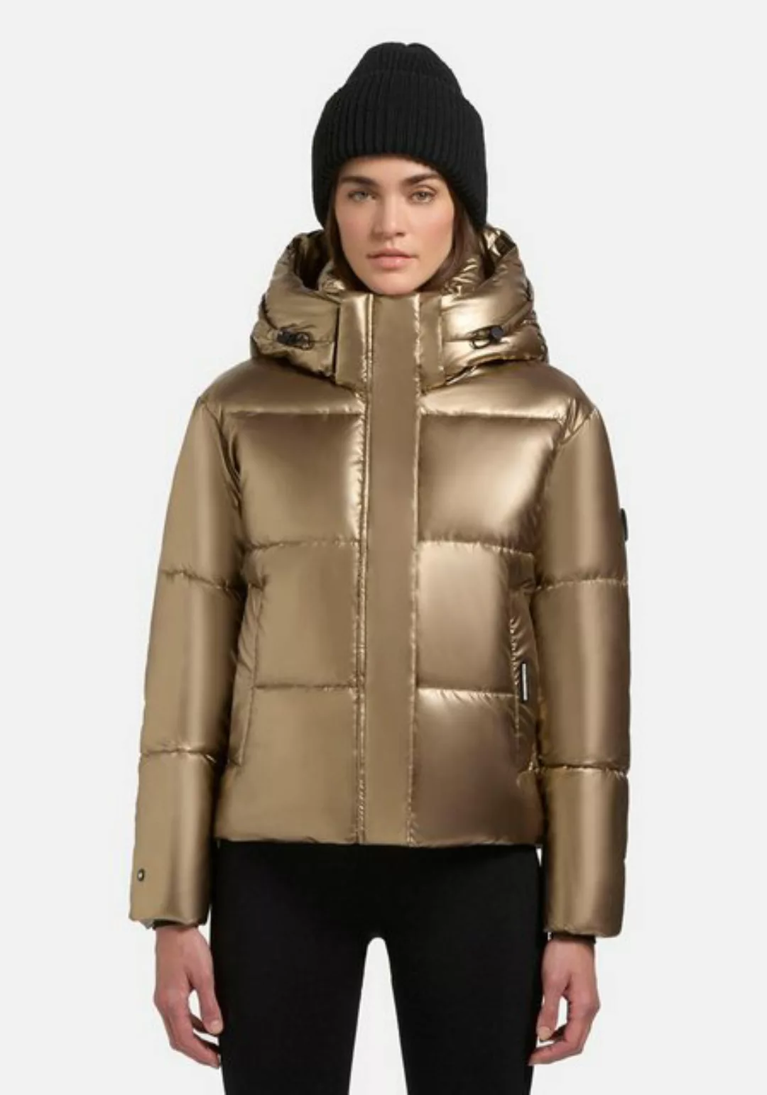 khujo Steppjacke Devina Shiny-YM Glänzende kurze Winterjacke für Damen günstig online kaufen