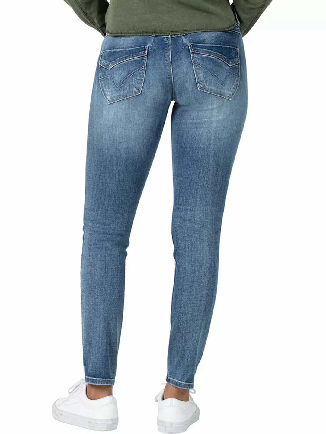 TIMEZONE Damen Jeans EnyaTZ - Slim Fit - Blau - Summer Breeze Wash günstig online kaufen