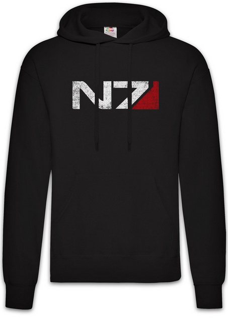 Urban Backwoods Hoodie Normandy Logo Herren Hoodie Mass Commander Shepard C günstig online kaufen