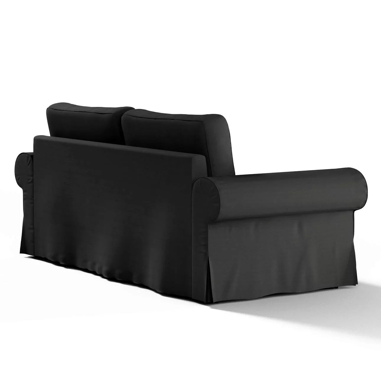 Bezug für Backabro 3-Sitzer Sofa ausklappbar, anthrazit, Bezug für Backabro günstig online kaufen