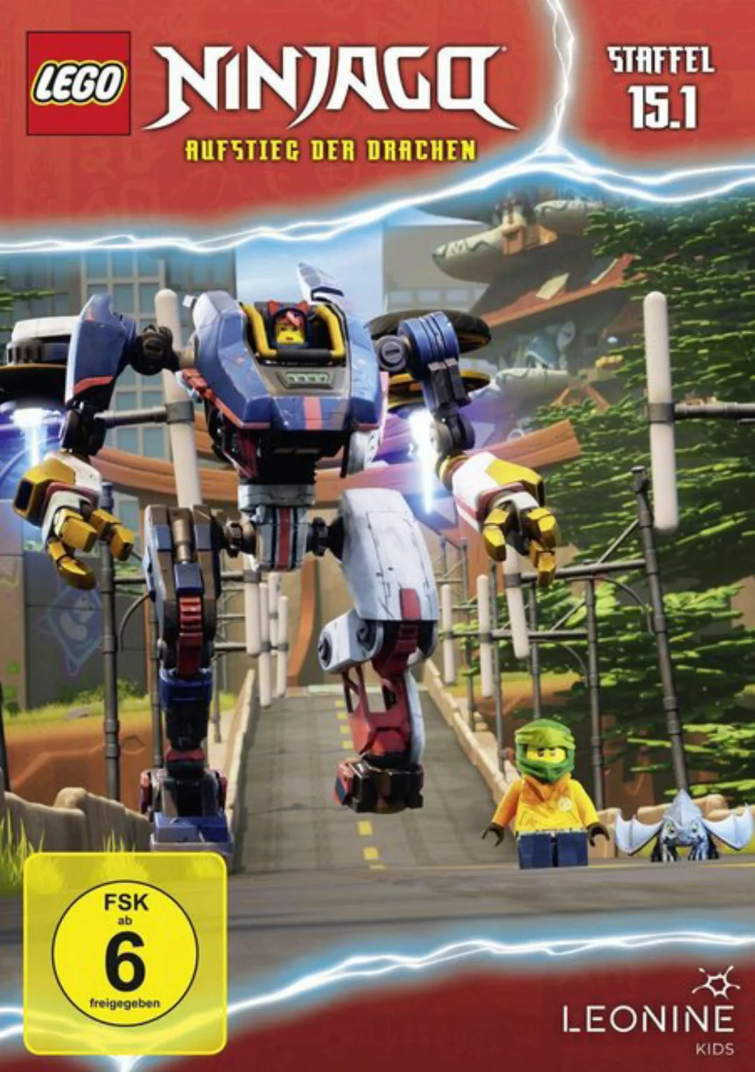 Leonine DVD LEGO Ninjago Staffel 15.1 günstig online kaufen