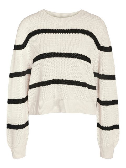 Noisy may Strickpullover NMMAYSA L/S STRIPE O-NECK KNIT NOOS günstig online kaufen