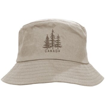 Le Comptoir Canadien  Schirmmütze Fischerhut mit Kanada und 3 Bäumen logo günstig online kaufen