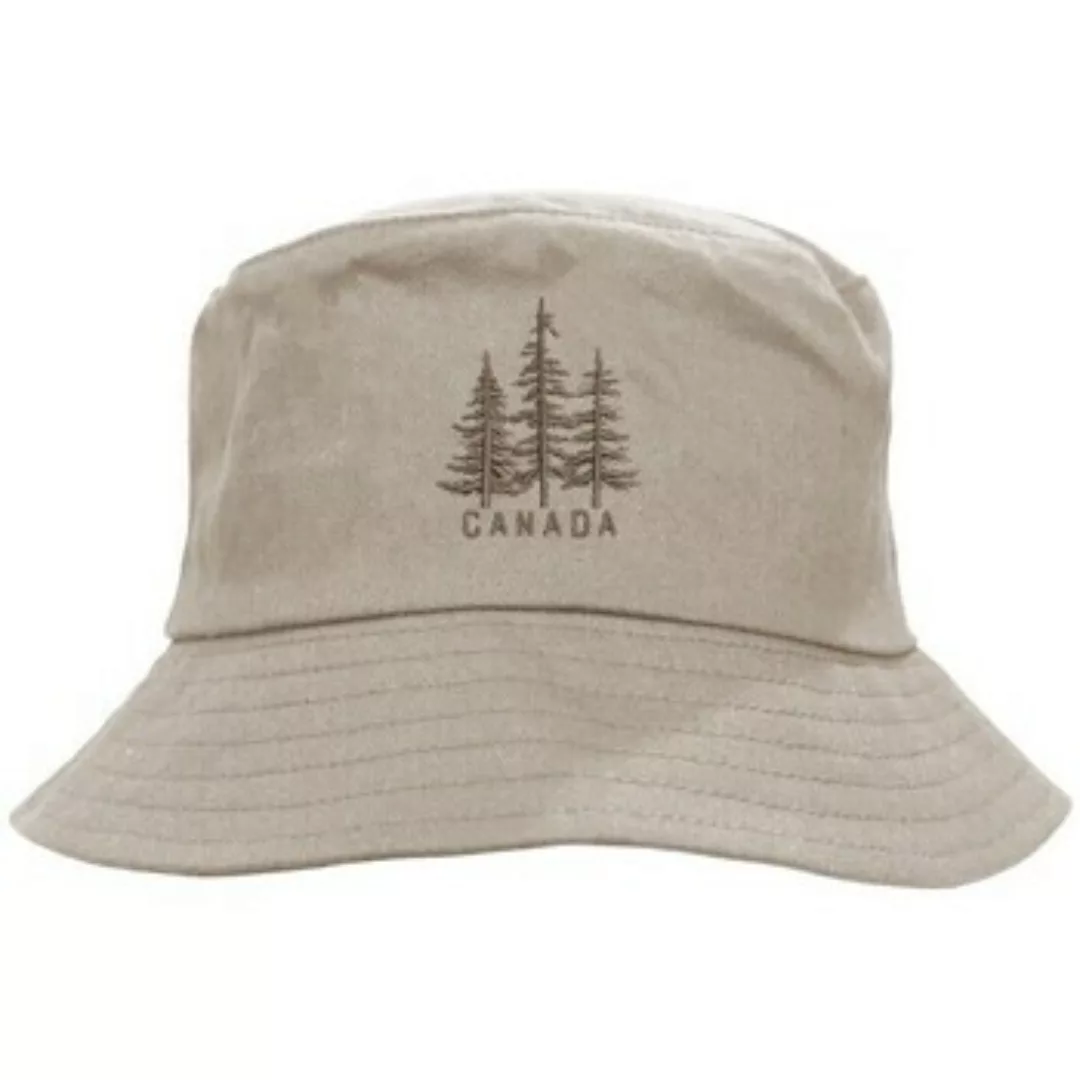 Le Comptoir Canadien  Schirmmütze Fischerhut mit Kanada und 3 Bäumen logo günstig online kaufen