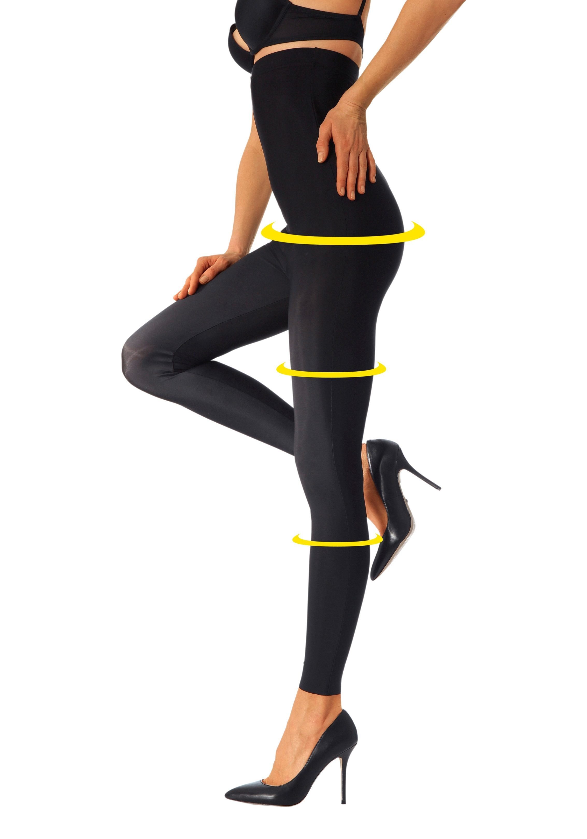 LASCANA Highwaist Leggings mit leichtem Shaping günstig online kaufen