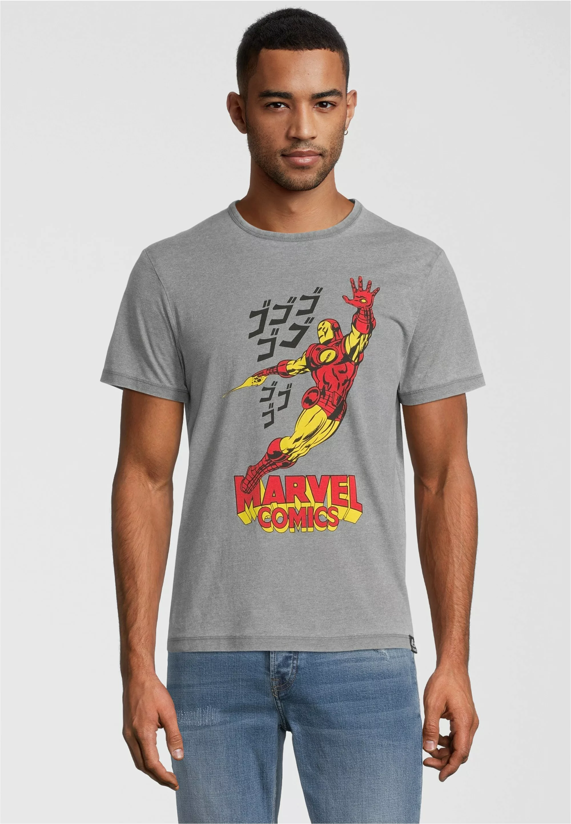 Recovered T-Shirt "Marvel Comics Iron Man Japan", mit angesagtem Iron Man J günstig online kaufen