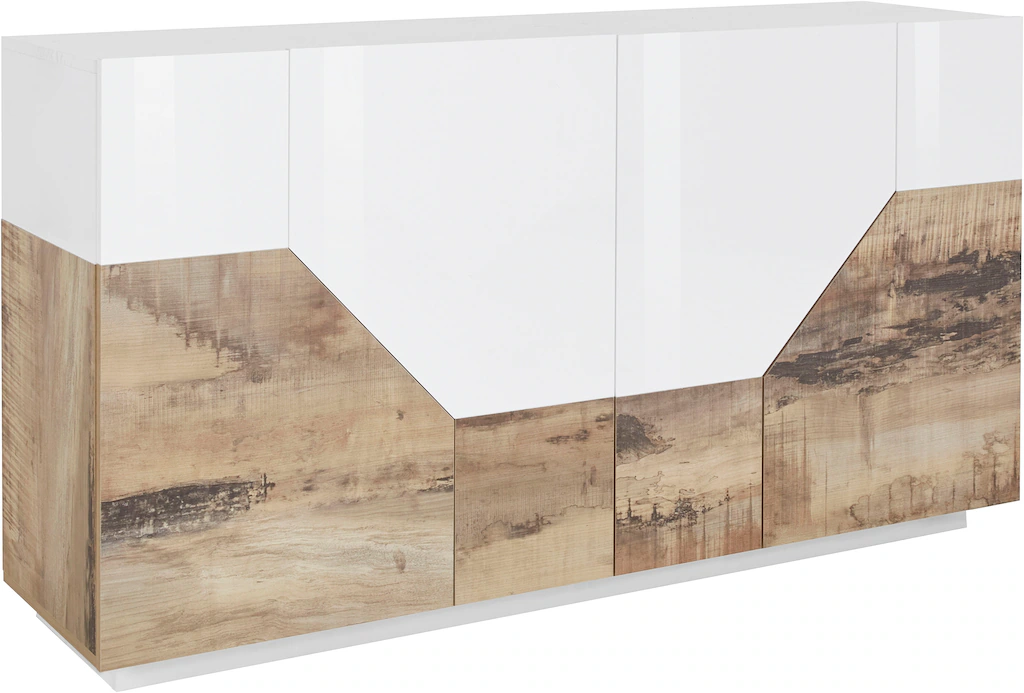 INOSIGN Sideboard "ALIEN-Kommode, Schrank, Anrichte mit 4 Türen und 4 Fäche günstig online kaufen